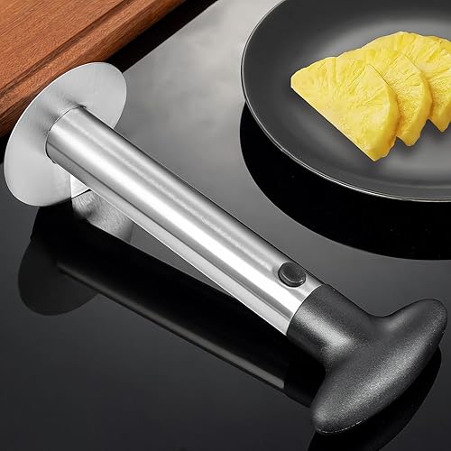Évideur D'ananas Super Rapide et Facile en Acier Inoxydable, Outil de Retrait de Noyau D'ananas pour la Cuisine à Domicile, Enleveur de trognon d'ananas - Nail Gallerys