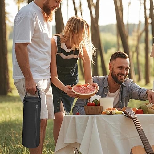 Housse transportable pour couverture thermique, sac de rangement enroulable pour coussin chauffant – Housse imperméable en Oxford résistante à la chaleur pour fêtes, camping et voyages - Nail Gallerys