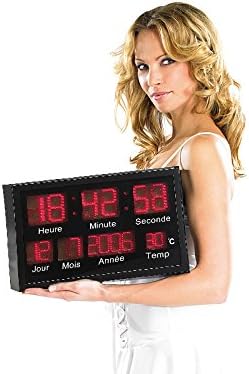 Lunartec Horloge Murale à LED - Nail Gallerys