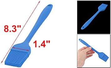 sourcing map Brosse Pinceau pour Barbecue Pâtisserie Crème Beurre en Silicone Boulangerie Outil de Cuisson Rose - Nail Gallerys