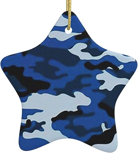 EniLsa Artisanat amérindien double face en céramique, décorations de sapin de Noël, décoration de Noël pour les vacances - Nail Gallerys