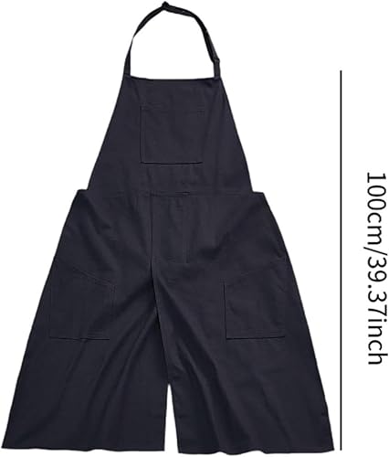 Milageto Tablier de poterie Tablier à jambe fendue Multi-usages Robuste Léger Mode Céramique Tablier en argile pour potiers Peinture sur argile céramique, Vert - Nail Gallerys