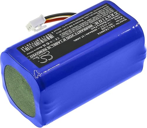 Techtek TECHTEK Batteries Compatible avec [BLAUPUNKT] BPK-VCBB1XB, pour [Liectroux] C30B, C30B 2D, C30B 2D WiFi Robot Vacuum Cleaner, pour [Midea] M4 remplace D071-INR-CH-4S1P, pour MD-C30B, Bleu - Nail Gallerys