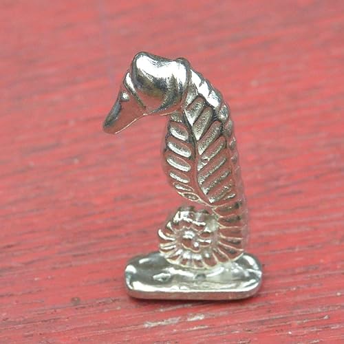 Figurine Hippocampe, Petit Hippocampe, Fait Main en Étain. Made in France, par William Sturt, des Étains de Jumilhac - Nail Gallerys