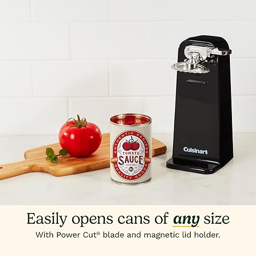 Cuisinart Cco-50bkn Deluxe Ouvre-boîte électrique, Noir - Nail Gallerys