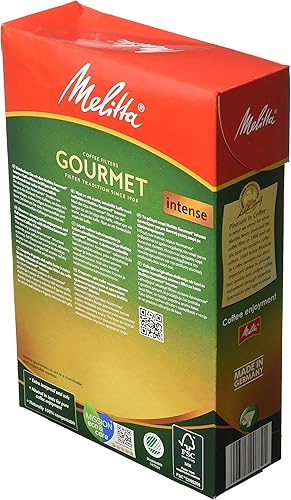 Melitta Taille 1 x 4: Gourmet Intense EU Filterbags Lot de 80 - Nail Gallerys