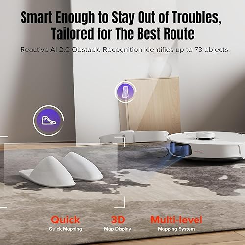 ROBOROCK S8 MaxV Ultra Robotic Cleaner White - Nail Gallerys