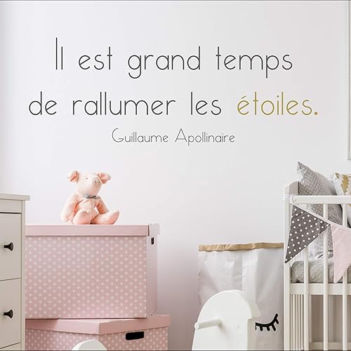 Décoration adhésive Rallumer Les étoiles [1 Planche 24x68 cm] - Nail Gallerys