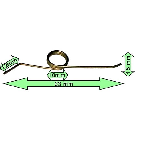 Set 6 Ressort de rechange pour poubelle Duo Bin - Nail Gallerys
