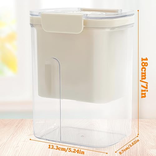 PRITOK Passoire à yaourt grecque avec couvercle : séparateur de lactosérum lavable, yaourtière avec tamis en filet, filtre à yaourt réutilisable pour filtrer le jus, le lait, filtre fin avec design de - Nail Gallerys