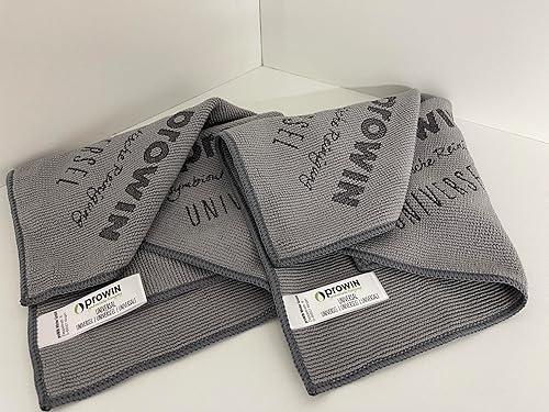 proWin Universaltuch Microfibre Gris – Lot de 2. - Nail Gallerys