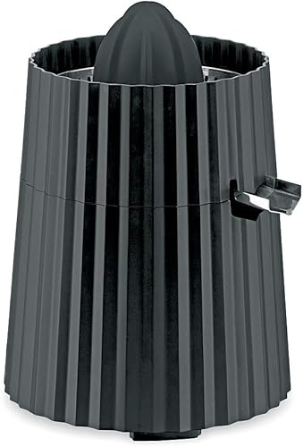 Alessi MDL07 B/UK Presse-agrumes électrique en plastique Noir - Nail Gallerys