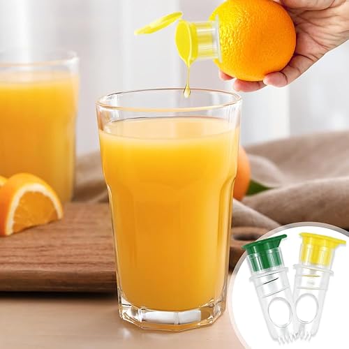 2 Pièces Presse Agrumes Manuels,Nouveau presse-citron à vis,Mini Presse Citron avec Buse,Presse Citron,Fruit Lemon Squeezer,Presse Citron Agrumes Manuel Kit,Oranges Et Autres Types D'agrumes - Nail Gallerys