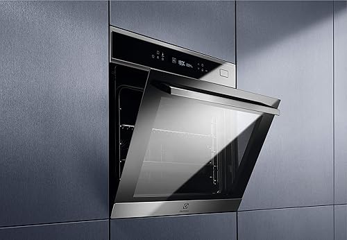 Electrolux Four électrique encastré EOC5H40X, capacité 72 l, cuisson à la vapeur multifonction avec ventilateur à convection, puissance 2780 W, acier inoxydable - Nail Gallerys