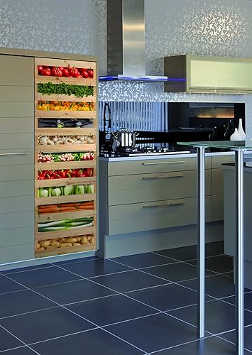 Plage 162209 Sticker Cuisine - Légumes du marché, 180 x 59,5 cm, 59,5 x 0,1 x 180 cm - Nail Gallerys