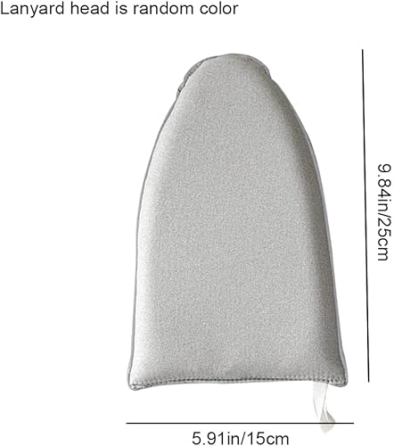 Mini planche à repasser à main résistante à la chaleur - Imperméable - Pour vêtements - Couleur aléatoire - Nail Gallerys