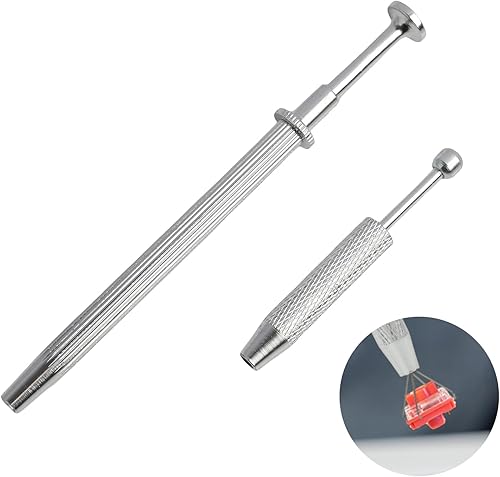 2 Pièces de Pince à Piercing en Alliage d'Aluminium avec Quatre Pinces de Prise, Outil de Précision pour Ouvrir et Serrer les Verrous à Bille, Pince d'Assistance Universelle pour Perles de Bijoux, Par - Nail Gallerys