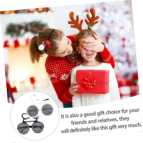 POPETPOP 2Pièces Lunettes De Amusantes Forme De Vélo Accessoires Photo pour Anniversaire Couleurs Aléatoires - Nail Gallerys