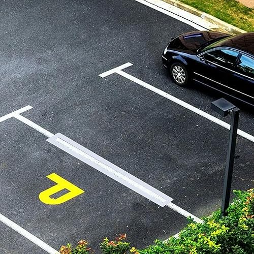 Pochoir Pour Marquage Au Sol - Pochoir Réutilisable Lignes de Stationnement 10 x 230 cm - Accessoires De Lettrage 10 X 234 Cm Avec Matériel De Traçage Pour Sols, Allées & Garages - Nail Gallerys