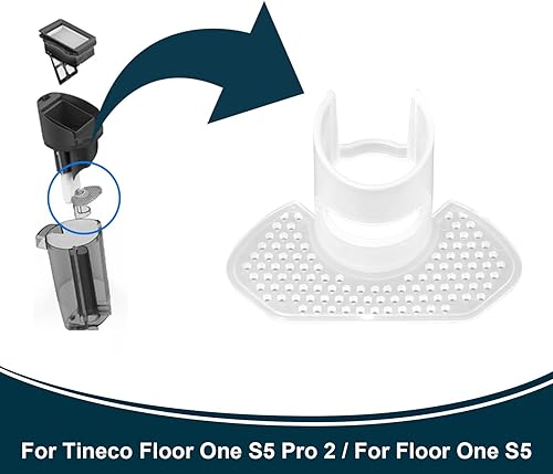 Jegehoyo Couvercle de réservoir d'eau sale, déflecteur d'aspirateur de remplacement Pour Tineco Floor One S5 Pro 2 / Floor One S5 Aspirateur Humide et Sec - Nail Gallerys