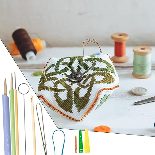 GrceBfeee Ensemble D'Outils pour Retourner et Enfiler Les Tubes de Tissu Ensemble D'Outils pour Enfiler Le Cordonnet Ensemble de Couture Comprenant Un Outil pour Enfiler Le Cordonnet Qu'Illustré - Nail Gallerys