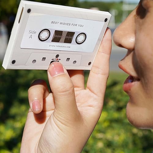 Carte de vœux enregistrable facile à utiliser - Cassettes de message - Enregistreur vocal pour la famille et les amis - Nail Gallerys