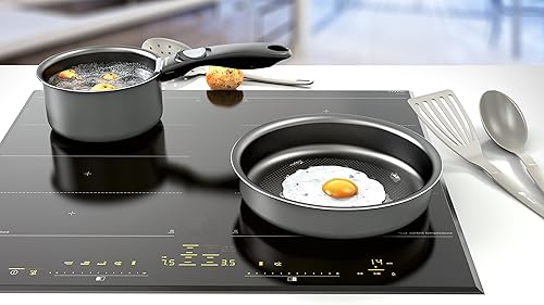 Backen 181102 - Set de casseroles - 4 Pièces Gris - Tous feux dont induction - Nail Gallerys