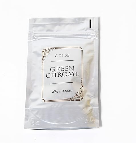 Mystic Moments | Poudre minérale d'oxyde de chrome vert 25g naturel végétalien sans OGM - Nail Gallerys