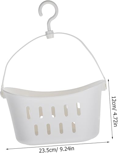 Alipis Panier À Collation Suspendu en Plastique Blanc pour Cuisine Et Salle De Bain - Nail Gallerys