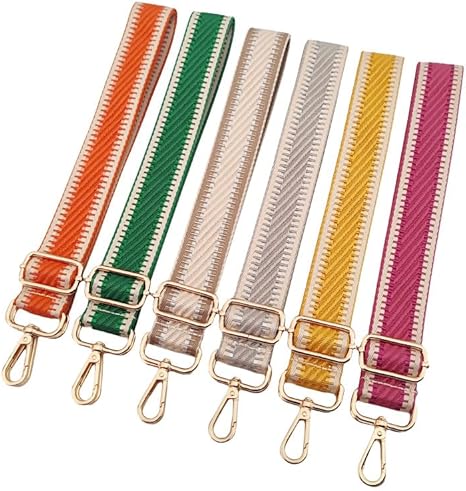 SYSUII Large bandoulière réglable - 72 à 130 cm de large - 3,8 cm de large - Bandoulière de rechange pour sac à main en toile, sac à main, accessoires de bricolage - Nail Gallerys