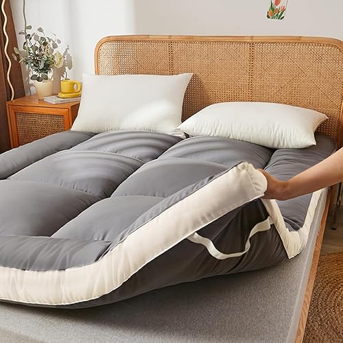 Yechunling Matelas Japonais Pliable, 2 Personnes, Orthopédique, Facile à Ranger, 120 x 190 cm, Mélange de Coton et Polyester - Nail Gallerys