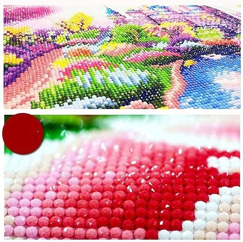 DIY 5D Diamant Peinture Complète Kit, Paysages du Mont Saint-Michel Diamond Painting Peinture Broderie Craft pour Home Décoration Cadeaux d'anniversaire - Nail Gallerys