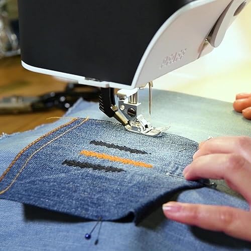 Nähmit Gütermann DENIM Fil à coudre en jean de qualité supérieure et indéchirable 100 m + carte couleur gratuite (A06-1310) - Nail Gallerys