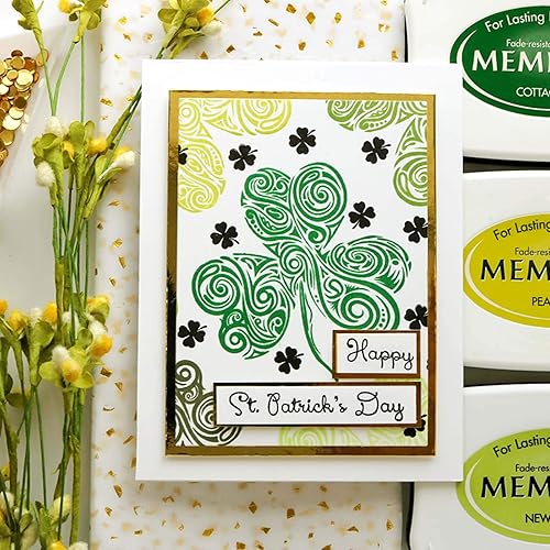 Memento Dew Drop encrée Tsukineko Tampon, Gouttes de rosée Neuf Sprout - Nail Gallerys