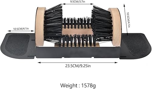 Boot Scraper Outdoor Shoe Brush | Floor Mount Mud Cleaning Scraper Brush | Durable Outdoor Shoe Cleaner for Home, Mall, and Entrance Hall, Perfect for Keeping Floors Clean and Reducing - Nail Gallerys