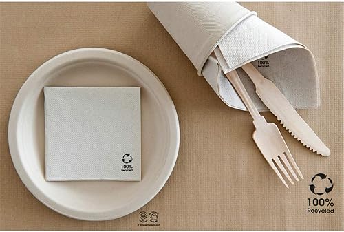 Garcia de pou Sets De Table 'Feel Green' Recyclés 48 G/M2 31X43 Cm Naturel Papier - 500 unités - Nail Gallerys