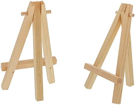 Sahkgye Lot de 40 mini chevalet de décoration de table de mariage 15 x 8 cm - Nail Gallerys