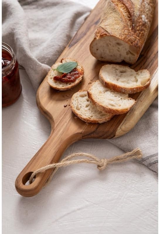 Tramontina - Planche à servir Provence. 48x19,5x1,8cm bois de teck - Nail Gallerys