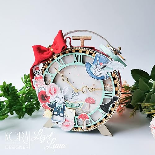 KORA projects – Shaker pour Scrapbooking - Montre vintage - Nail Gallerys