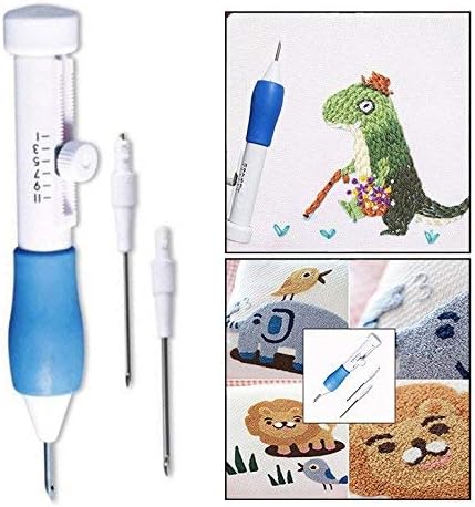 Cisixin Ustensiles de Broderie, Broderie Enfile à Tricoter à Coudre Outil, Accessoires de Couture pour Travaux d’Aiguille, Broderie et Embellissement - Nail Gallerys