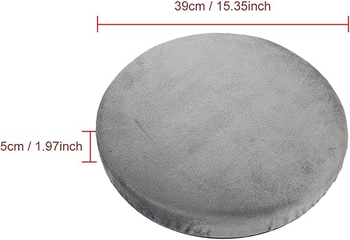 Coussin de Siège de Voiture, Coussin Rotatif pour Siège de Voiture Orthopédique, Coussin de Siège Rotatif Coussin de Chaise Rotatif à 360 ° Confort Antidérapant, Coussin de Chaise Rotatif Confort Anti - Nail Gallerys