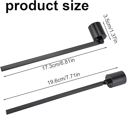 GXGM 1 Article Éteignoir à Bougie en Acier Inoxydable avec Long Manche, Éteignoir à Bougie Accessoire pour Éteindre Les Bougies en Toute Sécurité, Outil de Bougie pour la Plupart des Bougies - Nail Gallerys