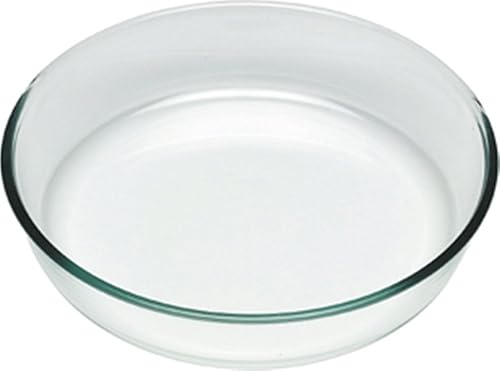 Pyrex - Bake & Enjoy - Moule à Manqué en verre Ø 26 cm & 1040901 Bake & Enjoy Moule à Tarte en verre Ø 25 cm - Nail Gallerys