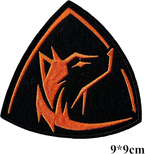 Écussons Velcro avec broderie renard morale militaire - Pour le bricolage, les sacs à dos, vestes, jeans, casquettes, vêtements - Nail Gallerys