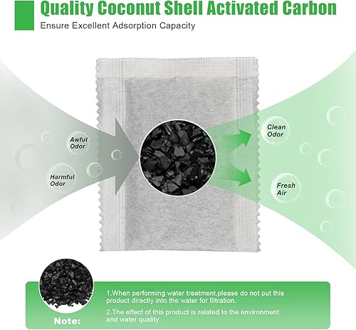 JINPRDAMZ Lot de 20 filtres à distillation au charbon actif - Filtre à eau de rechange pour distillateur d'eau active - Nail Gallerys