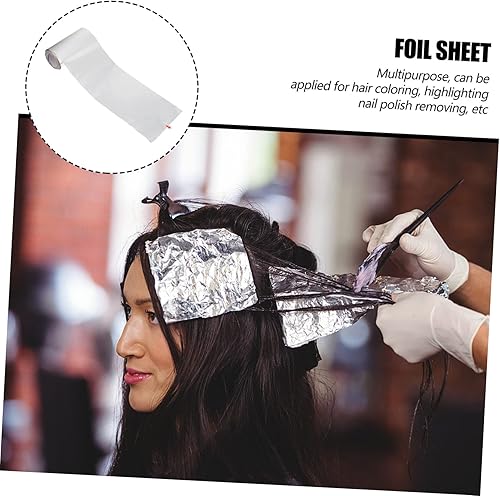 Didiseaon Lot De 3 Rouleaux De Papier Aluminium Pour Coloration Capillaire 50 M Pour Décoloration Et Gaufrage - Nail Gallerys