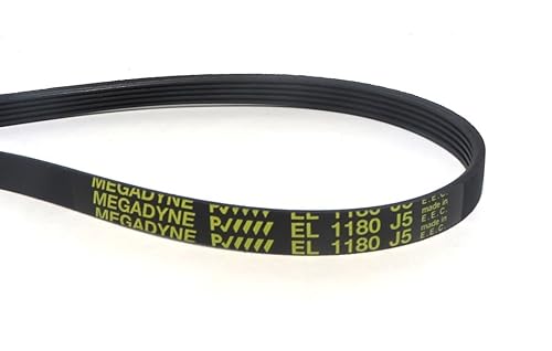 Megadyne - Courroie de lave-linge EL 1180 J5 - Nail Gallerys