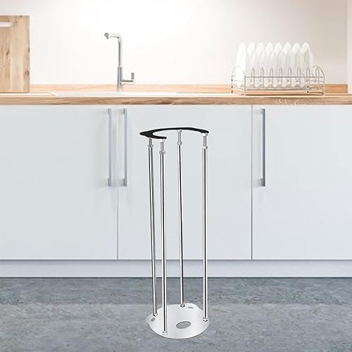 JISADER Tige de Support de lavabo sous le comptoir, en acier inoxydable, Stable, multifonctionnelle, extensible, pour évier de cuisine domestique, évier de, 38CM - Nail Gallerys