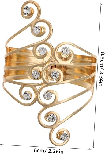 Hemobllo 2pièces Attaches De Rideaux Boucles Métalliques Torsadées pour Décoration De Fenêtre Style Européen Pratique pour Salon Et Chambre Doré - Nail Gallerys