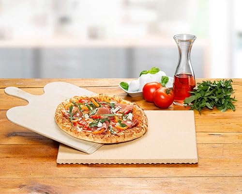 Rommelsbacher PS16 Lot plaque pizza/pain + pelle (Import Allemagne) - Nail Gallerys